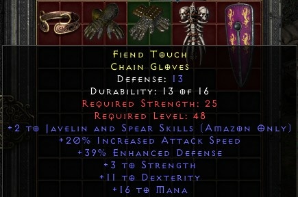 Java Gloves 2 20 Str Dex Mana Topic D2jsp