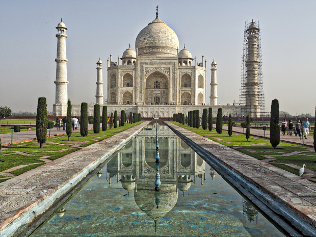 Taj Mahal, Indie. www.czterykranceswiata.com