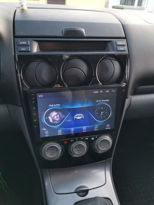 Mazda 6 Forum • Montaż stacji multimedialnej z chin