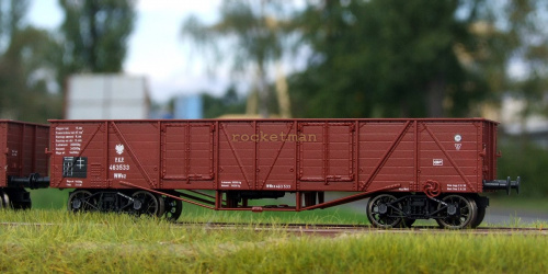 Model wagonu towarowego P.K.P. w skali 1:87. Epoka II #PKP #wagon #towarowy H0