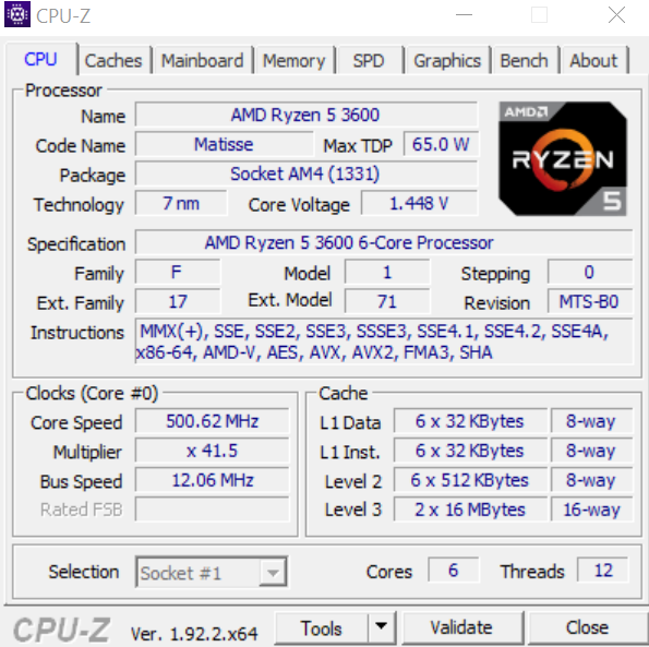Ryzen 3600 Frequency Problem+RAM - AMD Community