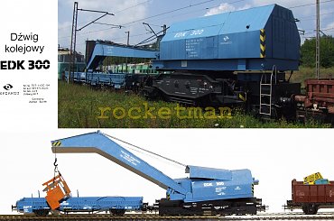 Model dźwigu EDK300 stosowanego przez PKP CARGO podczas załadunku złomu w skali 1:87. Oryginał jest użytkowany współcześnie. #EDK300 #żuraw #PKP #dźwig H0
