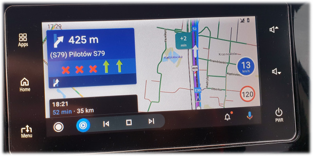 Android Auto i Automapa